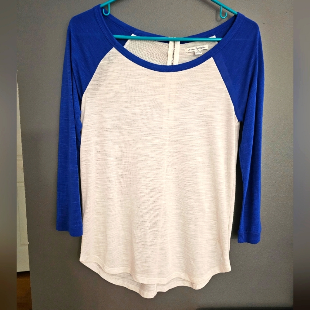 AEO jegging tee baseball tee